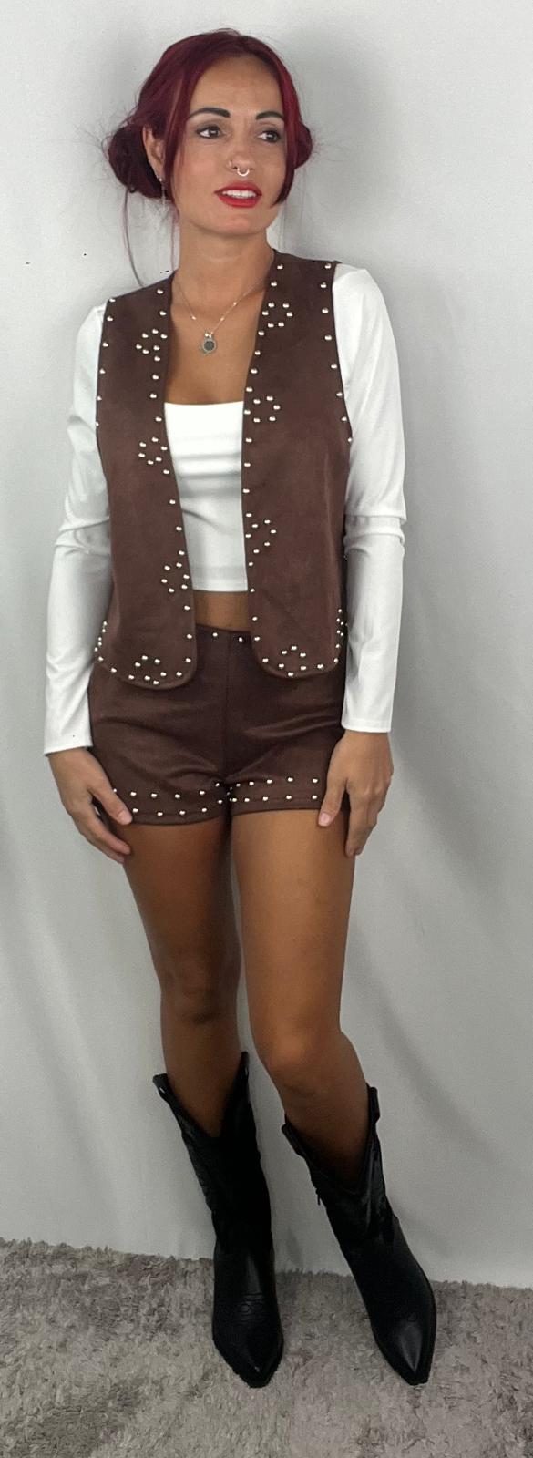 CONJUNTO PANTALON Y CHALECO