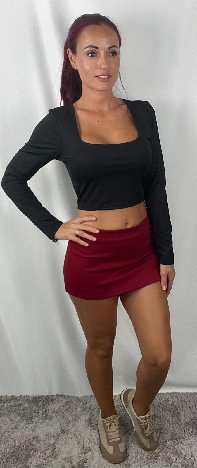 FALDITA CON PANTALONCITO DEBAJO TALLA UNICA